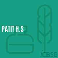 Patit H.S High School Logo