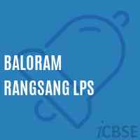 Baloram Rangsang Lps Primary School Logo