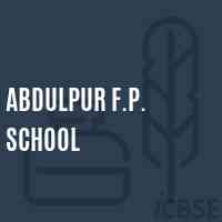 Abdulpur F.P. School Logo
