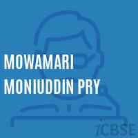 Mowamari Moniuddin Pry Primary School Logo