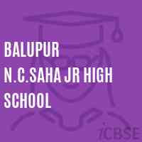 Balupur N.C.Saha Jr High School Logo