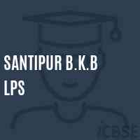 Santipur B.K.B Lps Primary School Logo