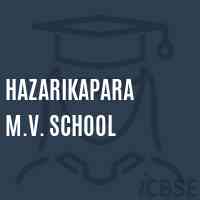 Hazarikapara M.V. School Logo