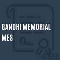 Gandhi Memorial Mes Middle School Logo