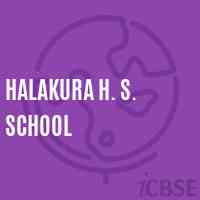 Halakura H. S. School Logo