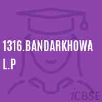 1316.Bandarkhowa L.P Primary School Logo