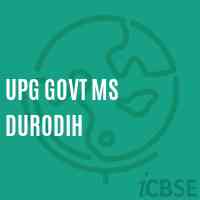 Upg Govt Ms Durodih Middle School Logo