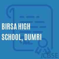 Birsa High School, Dumri Logo