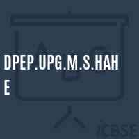 Dpep.Upg.M.S.Hahe Middle School Logo