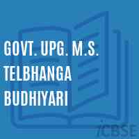 Govt. Upg. M.S. Telbhanga Budhiyari Middle School Logo