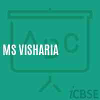 Ms Visharia Middle School Logo