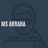 Ms Arraha Middle School Logo