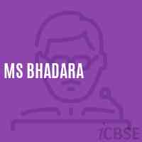Ms Bhadara Middle School Logo