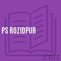 Ps Rozidpur Primary School Logo