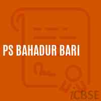 Ps Bahadur Bari Primary School Logo