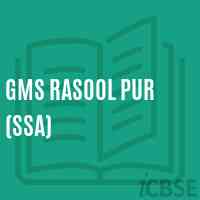 Gms Rasool Pur (Ssa) Middle School Logo