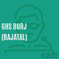 Ghs Burj (Rajatal) Secondary School Logo
