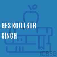 Ges Kotli Sur Singh Primary School Logo