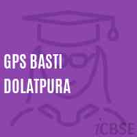 Gps Basti Dolatpura Primary School Logo
