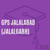 Gps Jalalabad (Jalalgarh) Primary School Logo