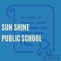Sun Shine Public School Logo