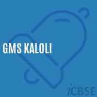 Gms Kaloli Middle School Logo