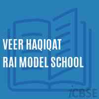 Veer Haqiqat Rai Model School Logo