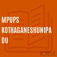 Mpups Kothaganeshunipadu Middle School Logo
