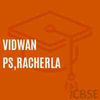 Vidwan Ps,Racherla Primary School Logo