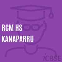 Rcm Hs Kanaparru Secondary School Logo