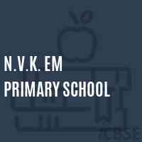 N.V.K. Em Primary School Logo