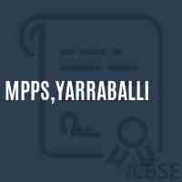 Mpps,Yarraballi Primary School Logo