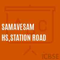 Samavesam Hs,Station Road Secondary School Logo