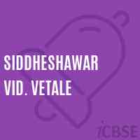Siddheshawar Vid. Vetale Secondary School Logo