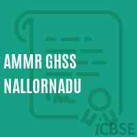 Ammr Ghss Nallornadu High School Logo