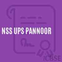 Nss Ups Pannoor Middle School Logo