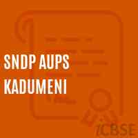 Sndp Aups Kadumeni Middle School Logo