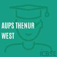 Aups Thenur West Middle School Logo