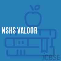 Nshs Valoor Secondary School Logo