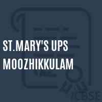 St.Mary'S Ups Moozhikkulam Middle School Logo