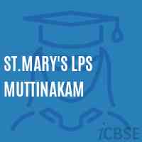 St.Mary'S Lps Muttinakam Primary School Logo