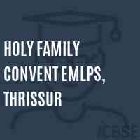 Holy Family Convent Emlps, Thrissur Primary School Logo