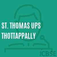 St. Thomas Ups Thottappally Middle School Logo