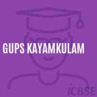 Gups Kayamkulam Upper Primary School Logo
