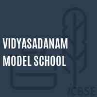 Vidyasadanam Model School Logo