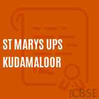 St Marys Ups Kudamaloor Middle School Logo