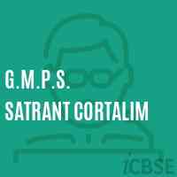 G.M.P.S. Satrant Cortalim Middle School Logo
