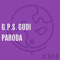 G.P.S. Gudi Paroda Primary School Logo