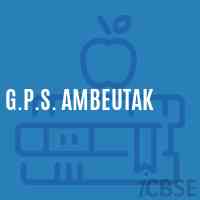 G.P.S. Ambeutak Primary School Logo
