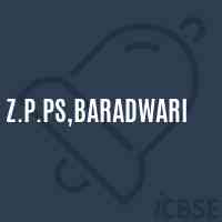 Z.P.Ps,Baradwari Primary School Logo